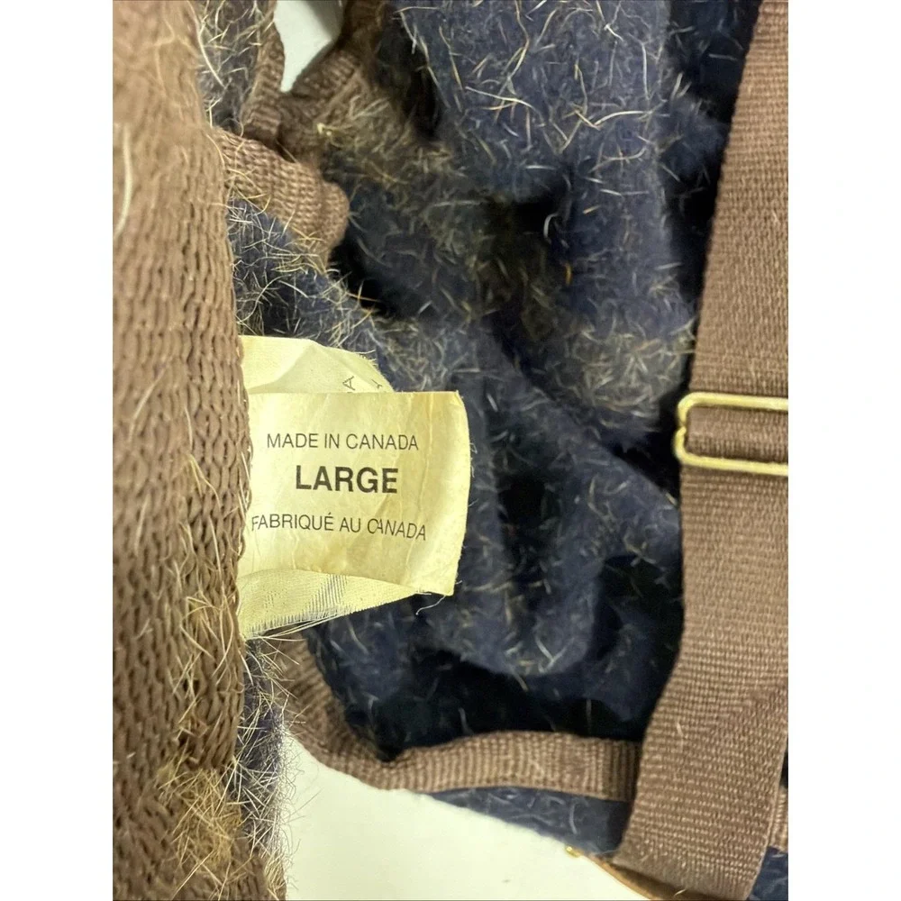 5/A Baker Blanket Navy Wool Coat For Dog Or Miniature Horse? Size Large Rare